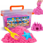 Kids Kinetic Sand Box with Shape Mold Model