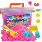 Kids Kinetic Sand Box with Shape Mold Model