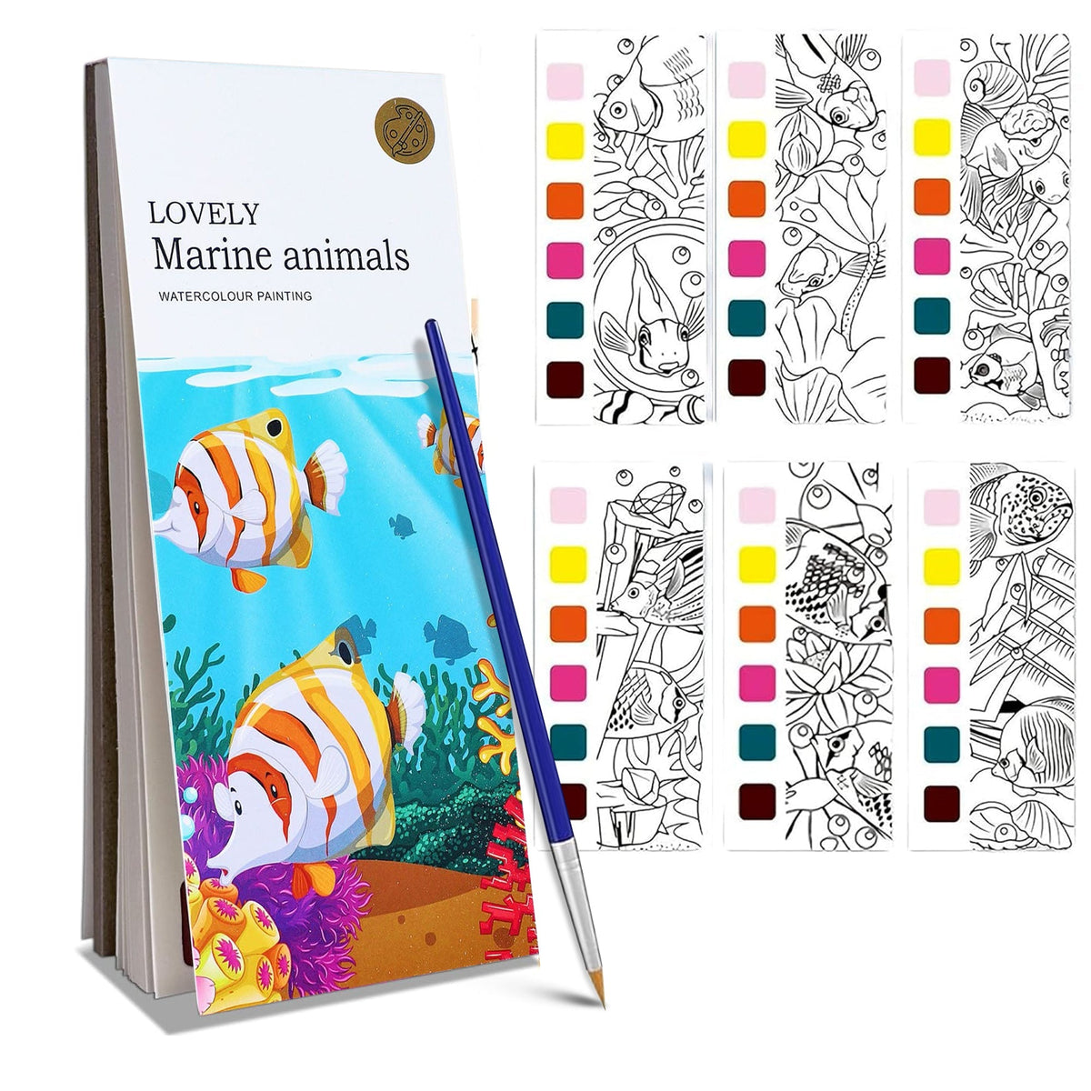 Watercolor Painting Book