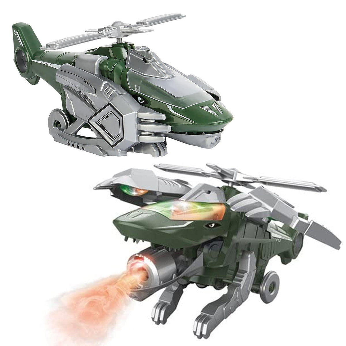Flash-Spray Go Action LED Musical Chopper