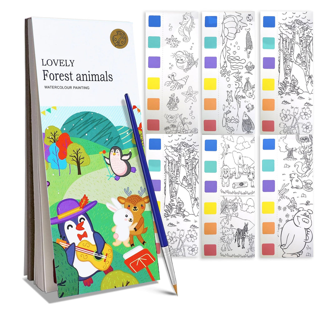 Watercolor Painting Book