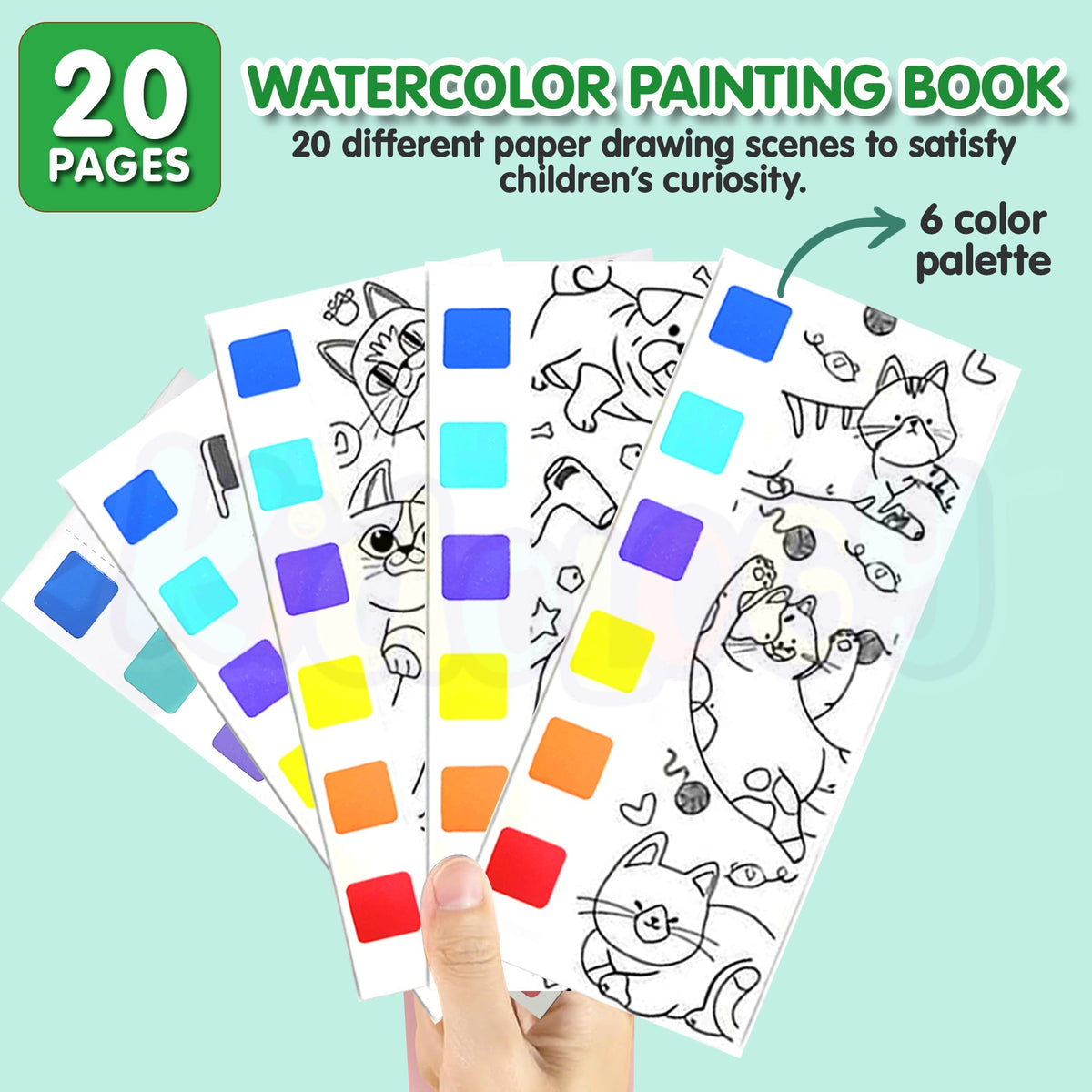 Watercolor Painting Book