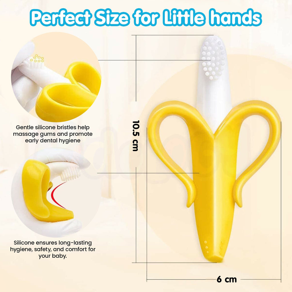 Banana Shaped Teether Baby Toy
