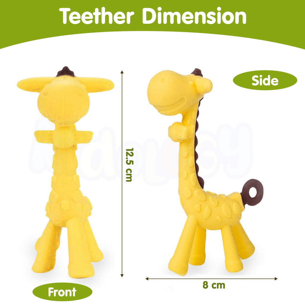 Giraffe Shaped Teether Baby Toy