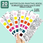 Watercolor Painting Book