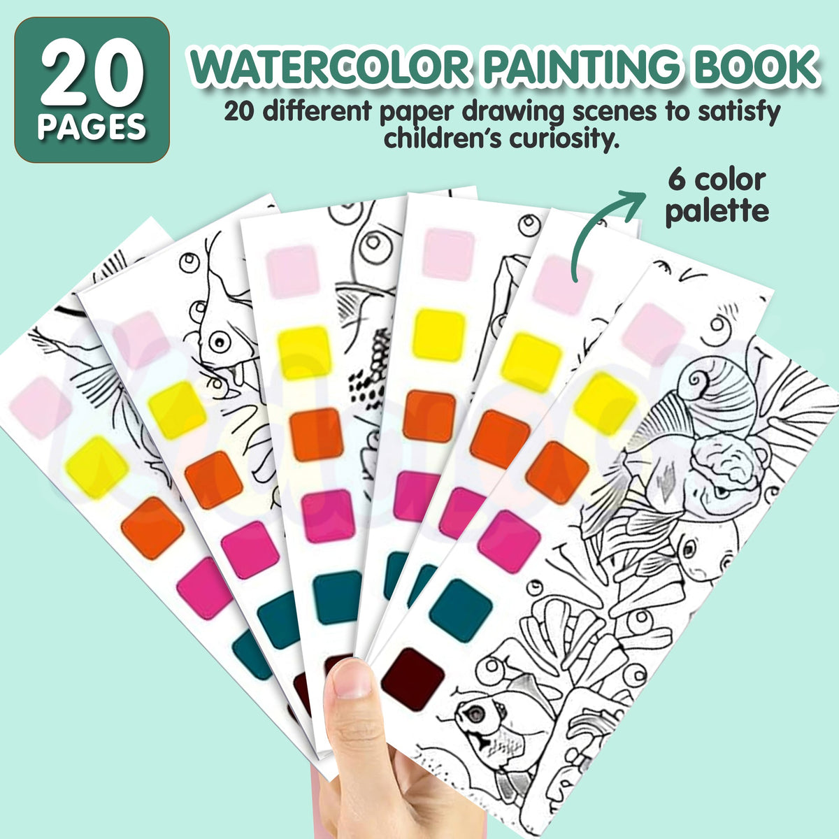 Watercolor Painting Book