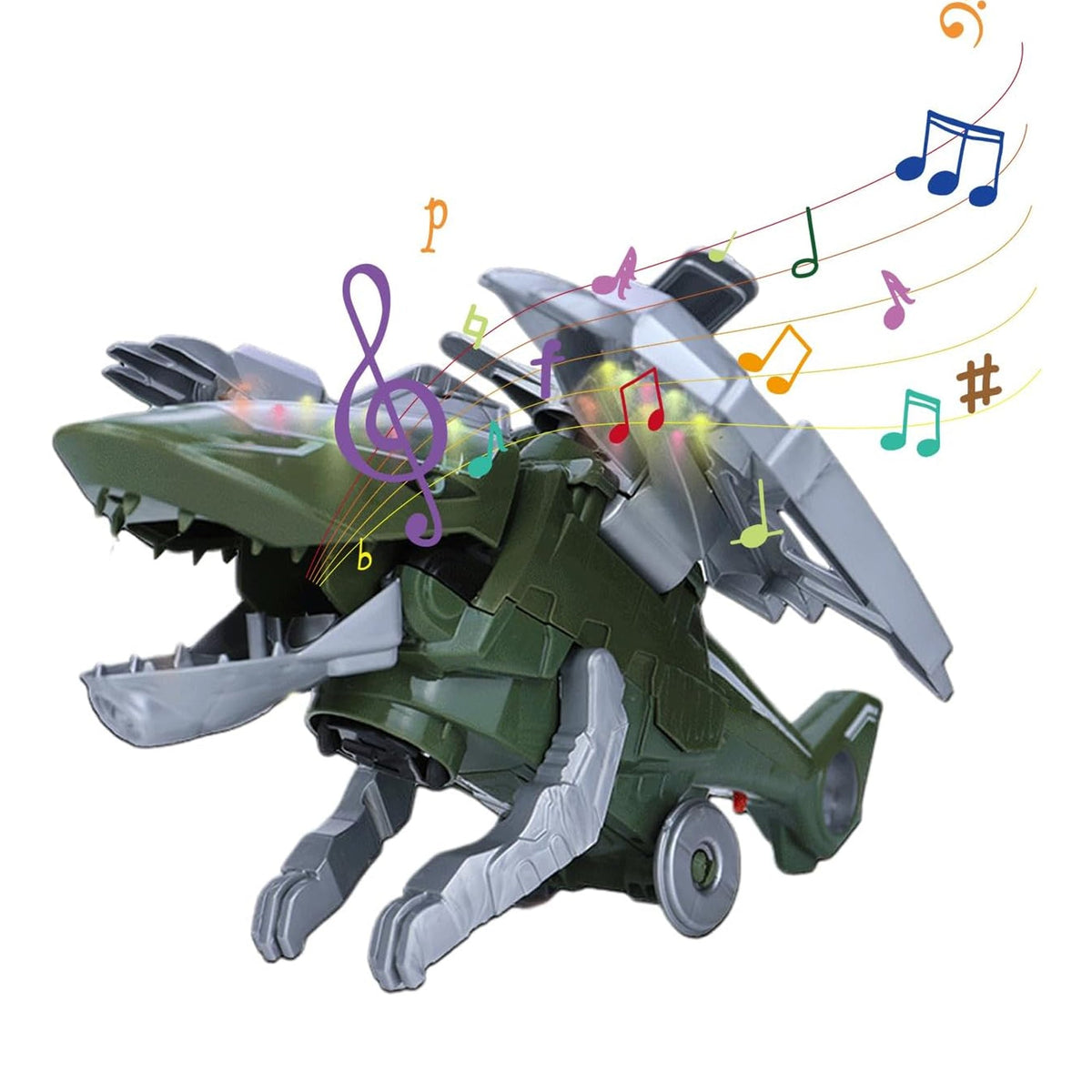 Flash-Spray Go Action LED Musical Chopper