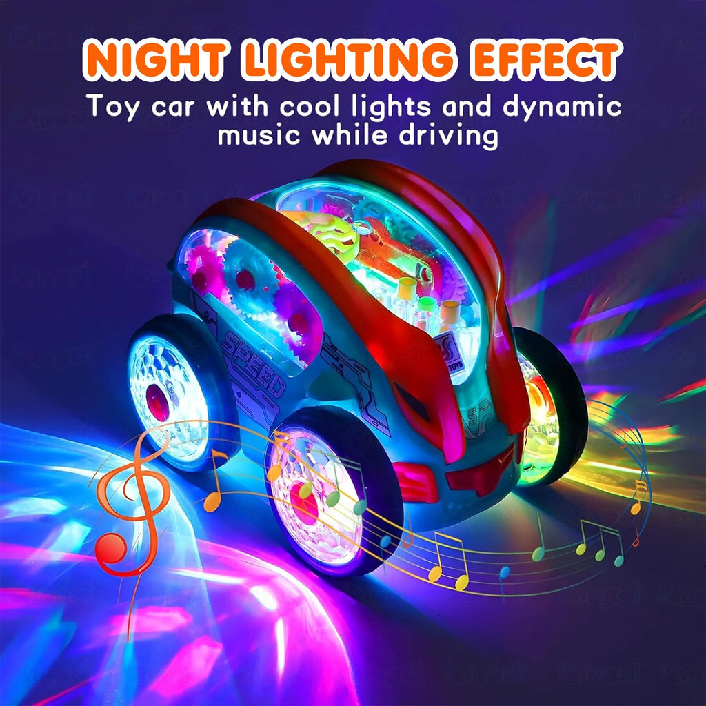 Speedlite Dynamic Gear-Powered Car