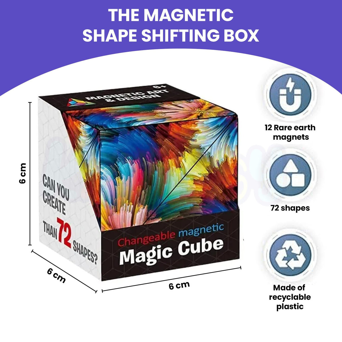 Magnetic Magic Puzzle Cube