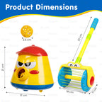 Kid's Ball Shooting Pot and Vacuum Cleaner