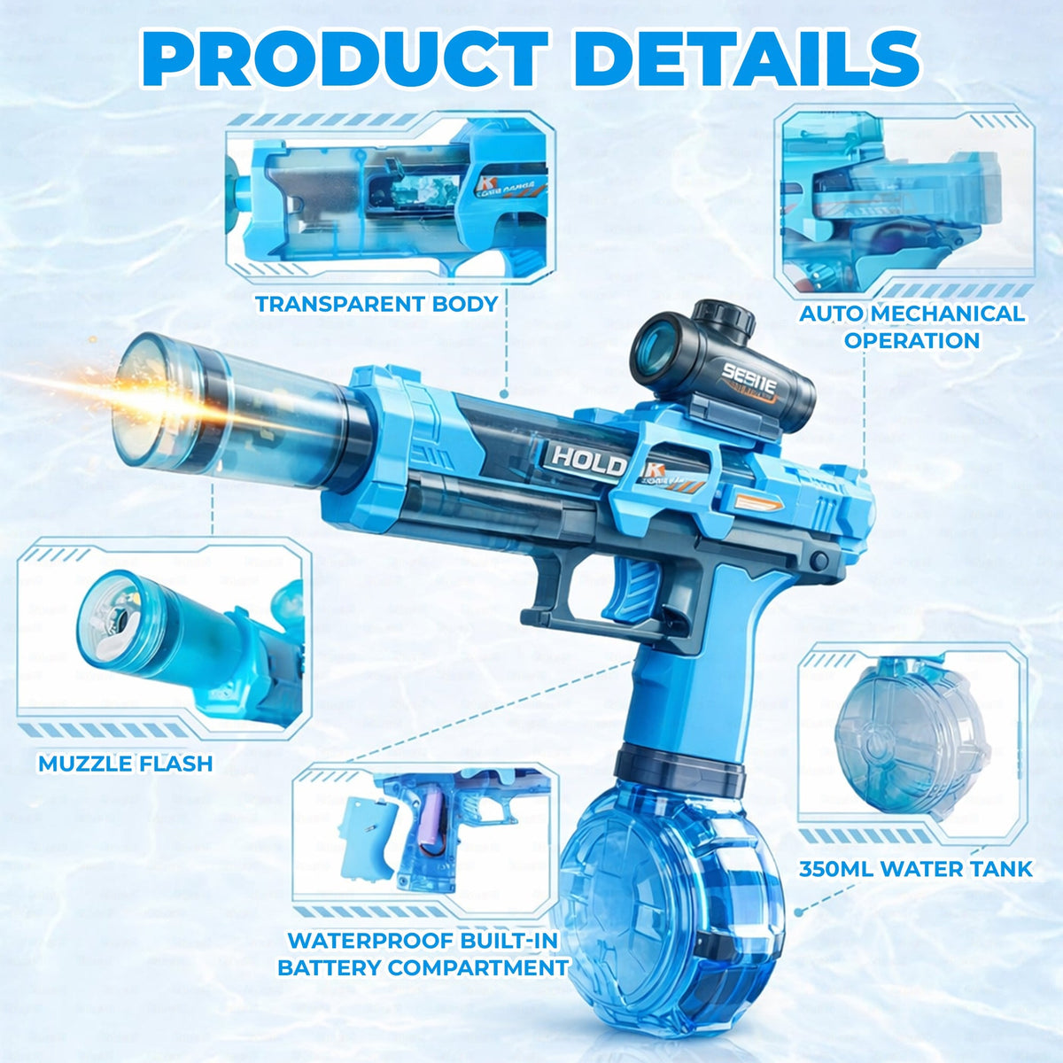Electric Water Gun Toy