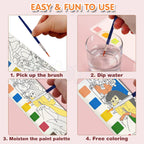 Kids Mini Painting Book – Barbie Theme