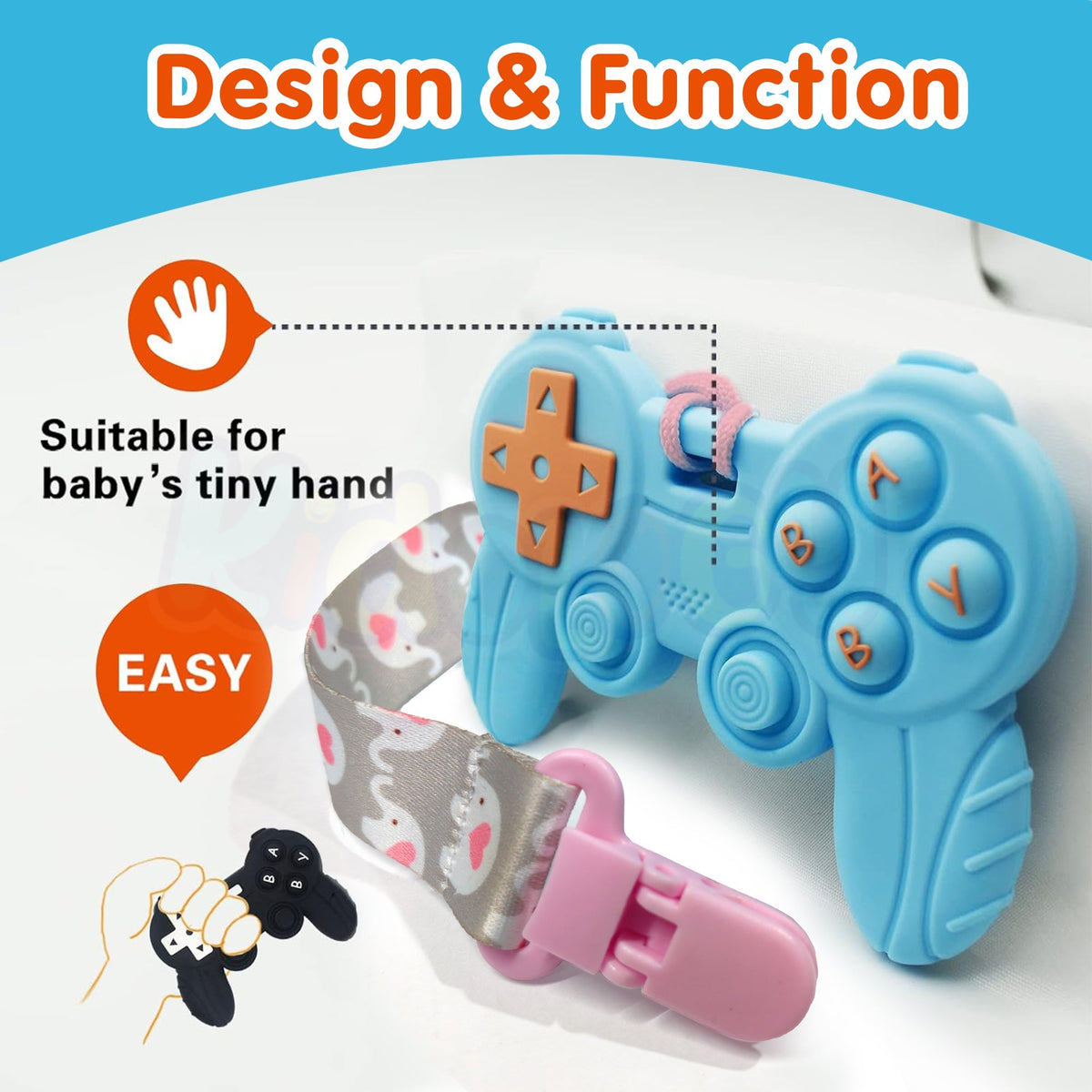 Remote Game Control Teething Toy