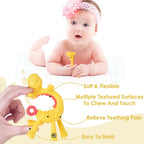 Giraffe Shaped Teether Baby Toy