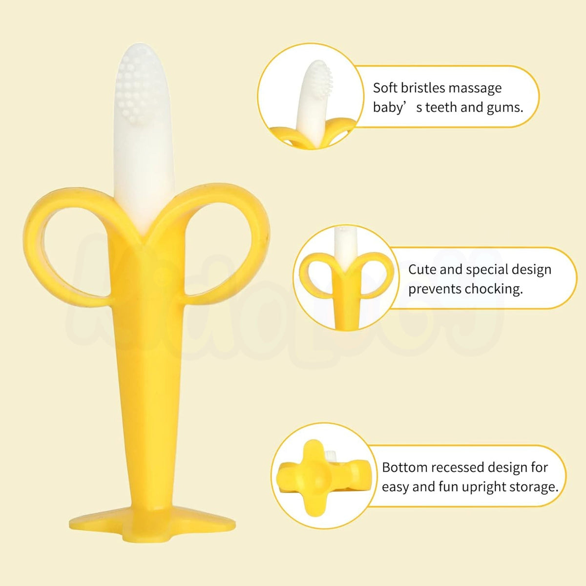 Banana Shaped Teether Baby Toy