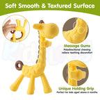 Giraffe Shaped Teether Baby Toy