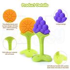 Fruits Shaped Teether Toys – Pack of 5