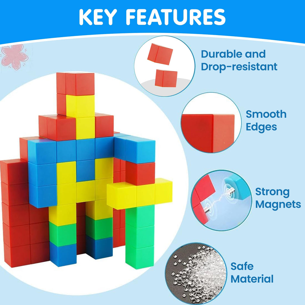 Magnetic Building Blocks Set ( 32 Pcs )