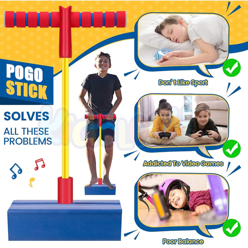 Playful Foam Pogo Jumper