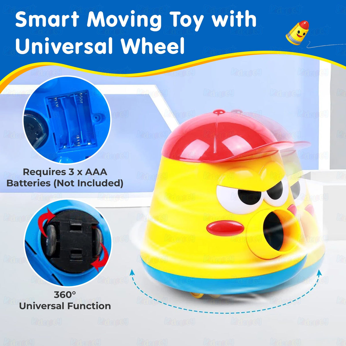 Kid's Ball Shooting Pot and Vacuum Cleaner