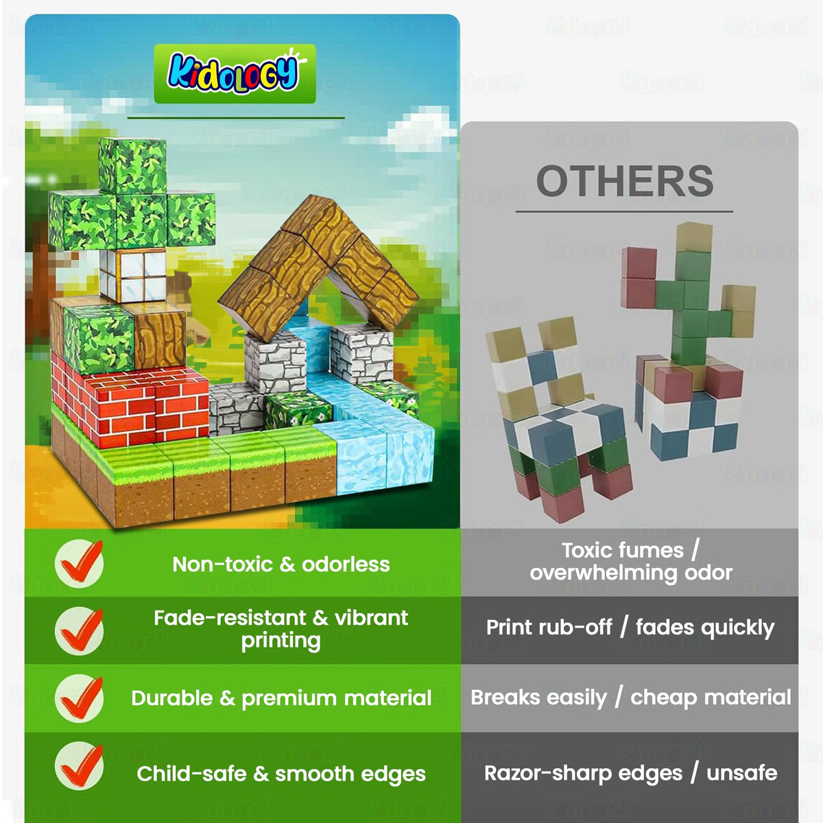 Magnetic Creative Builder Blocks (75 Cubes)