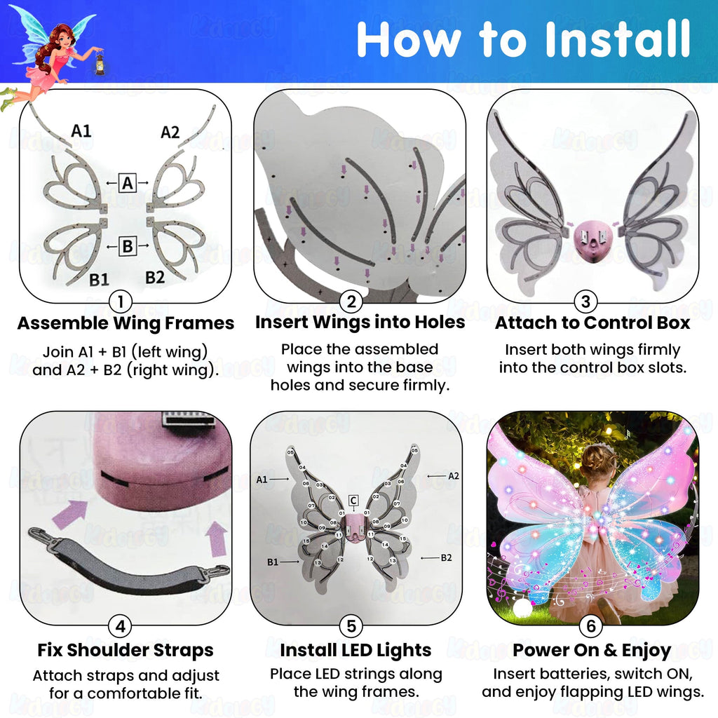 Magical Fairy Sparkle Wings