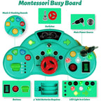 Montessori Busy Board Switch LED Light Game