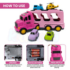 5-in-1 Friction-Powered Truck Toy