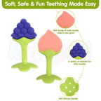 Silicone Baby Teething Toys- Set of 4