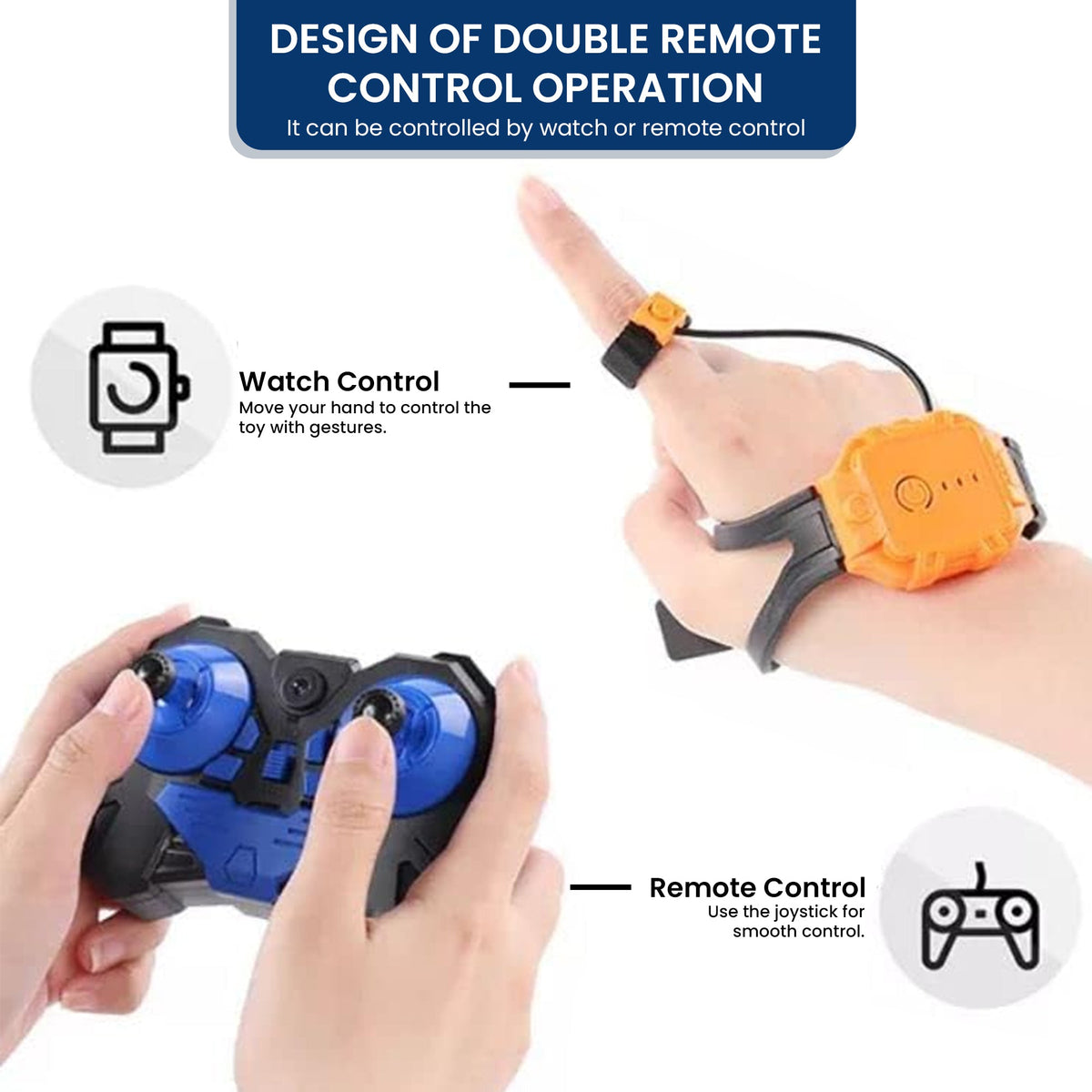 RC Gesture-Sensing Stunt Car
