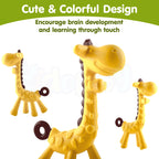 Giraffe Shaped Teether Baby Toy