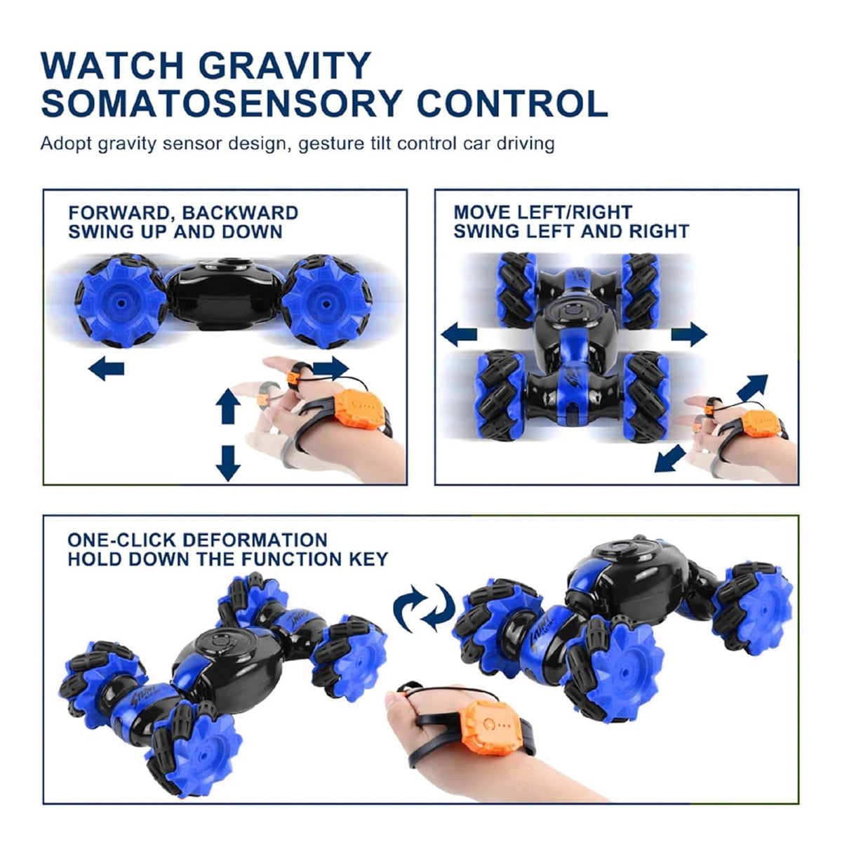 RC Gesture-Sensing Stunt Car