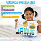 Drawing Book Coloring Paper Roll - Set of 2