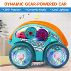 Speedlite Dynamic Gear-Powered Car