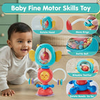 Twist & Rattle Teething Ring Toy