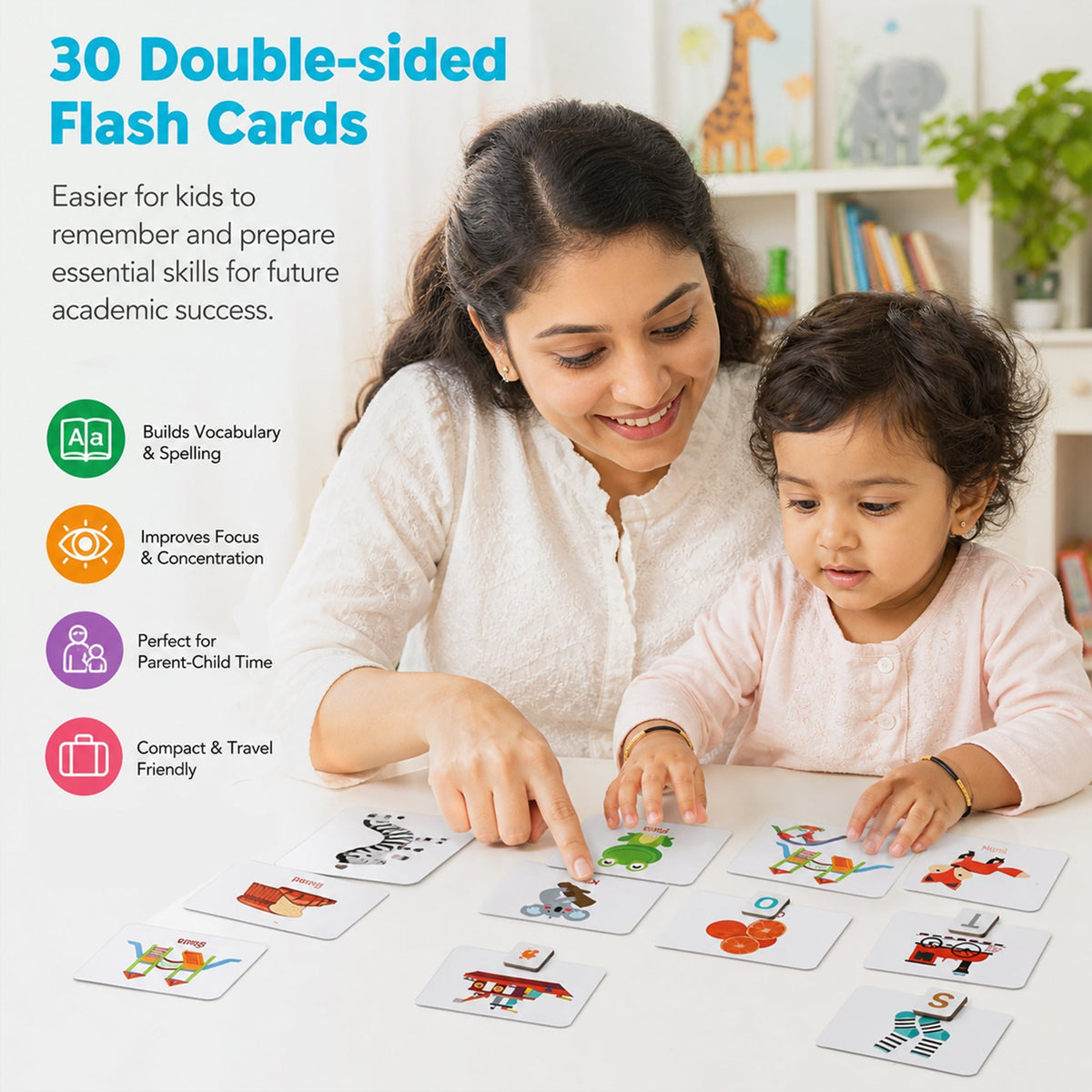 Magnetic Letters and Numbers Learning Set
