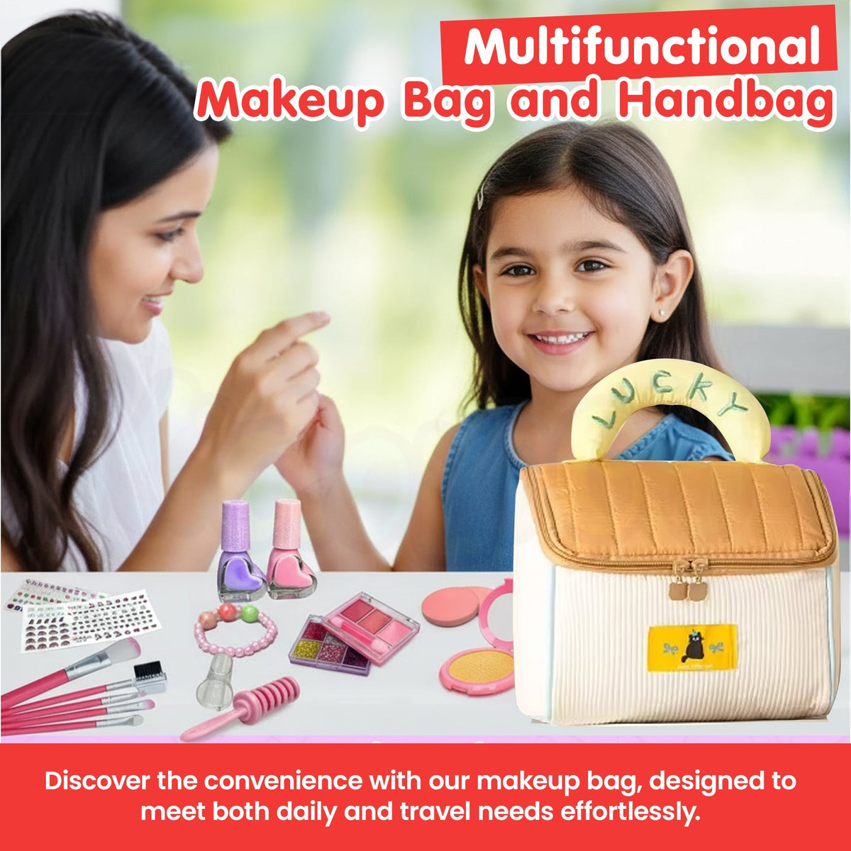 Toiletry Travel Makeup Bag