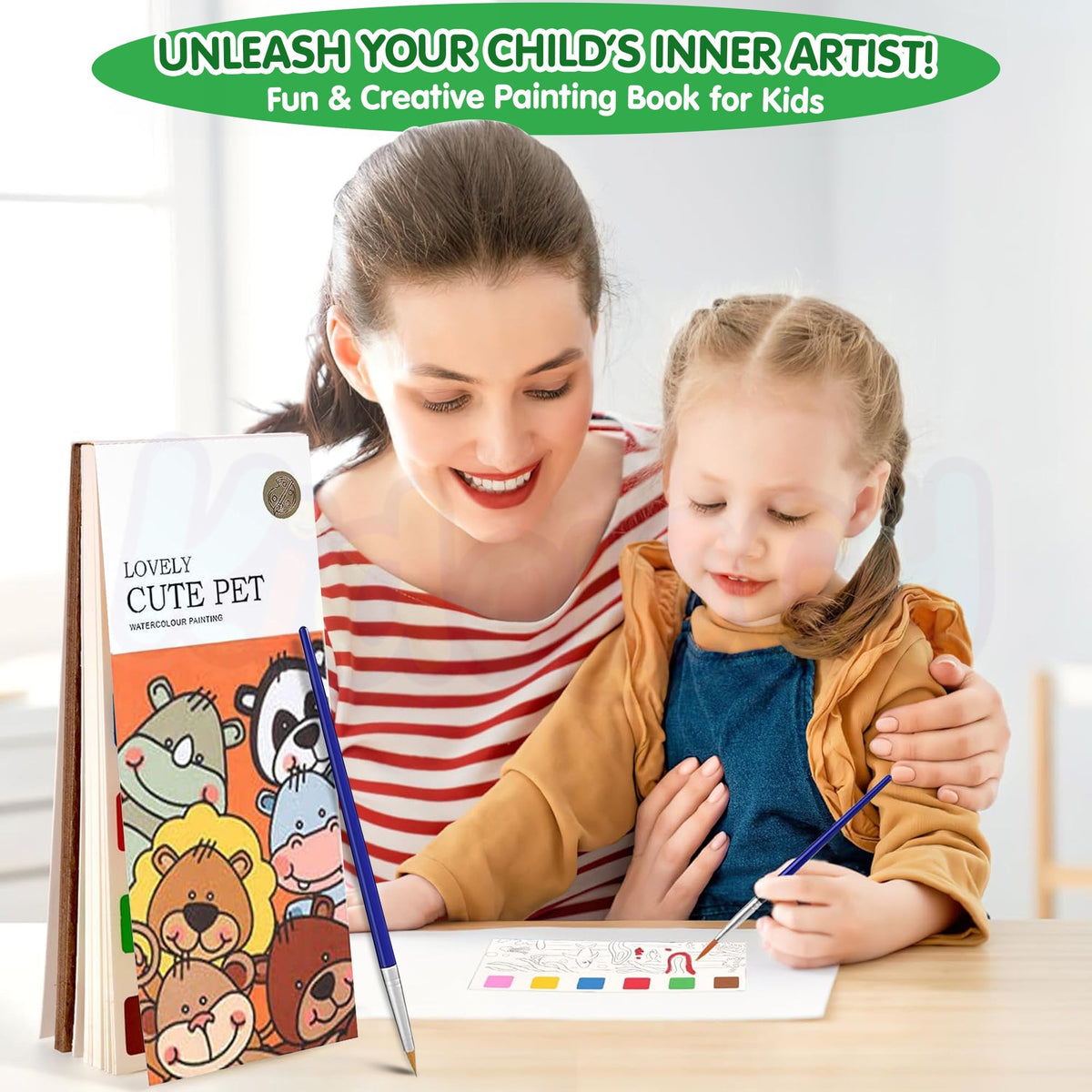 Watercolor Painting Book