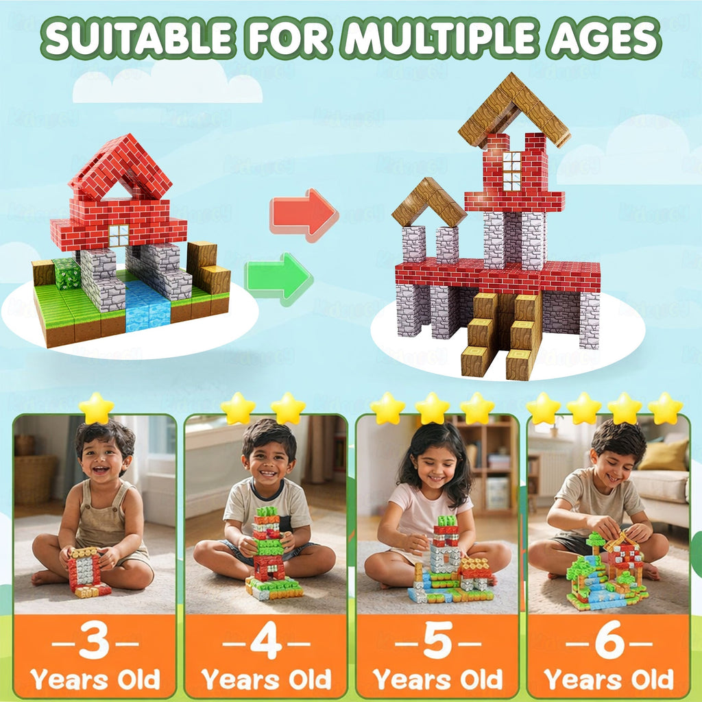 Magnetic Creative Builder Blocks