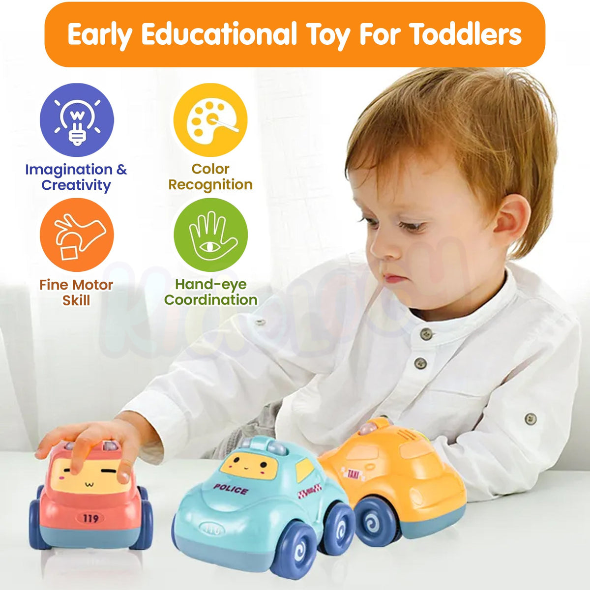 PULL BACK CARS FOR TODDLERS