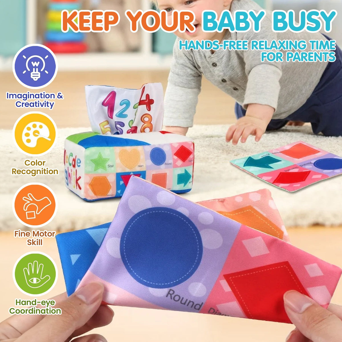 Montessori Tissue Box Toy