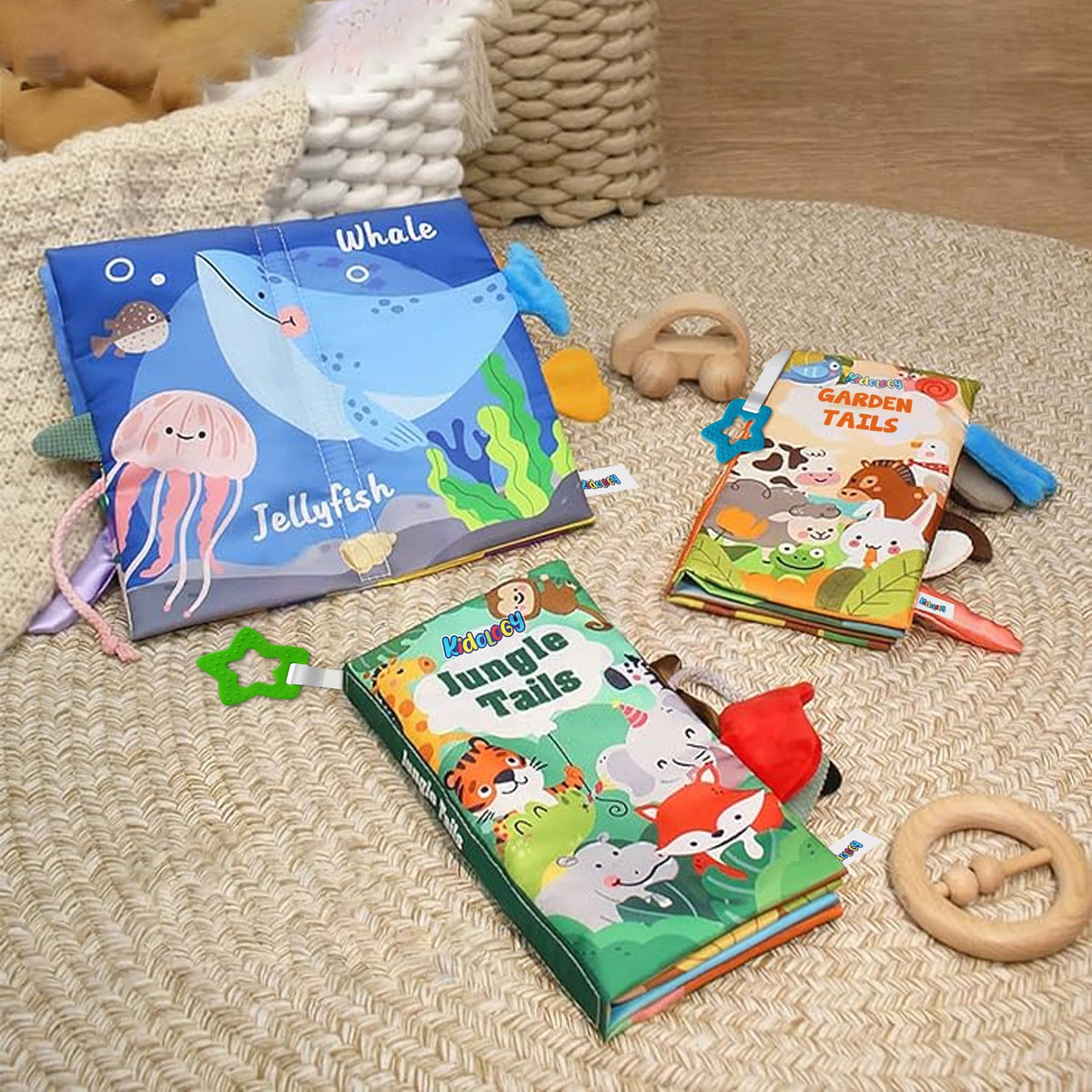 Learning Tails Book for Kids – Set of 3