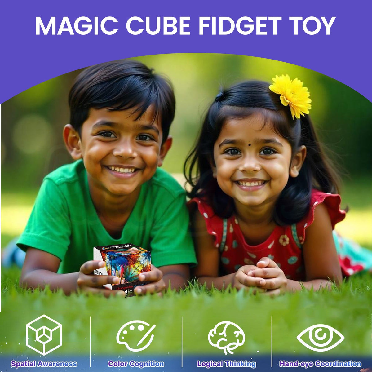Magnetic Magic Puzzle Cube