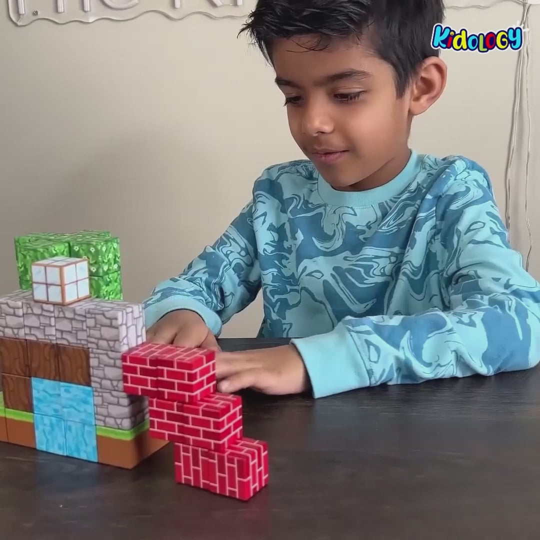 Magnetic Creative Builder Blocks (75 Cubes)