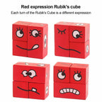 Montessori Cartoon Cube: Educational Toy