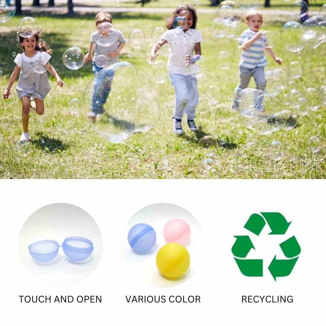 Quick Fill Water Bomb Outdoor Toys For Kids (SET OF 3)