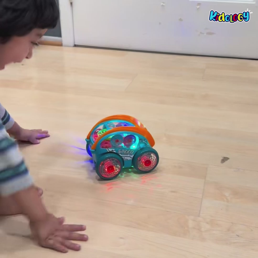 Speedlite Dynamic Gear-Powered Car