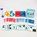 Montessori Cartoon Cube: Educational Toy