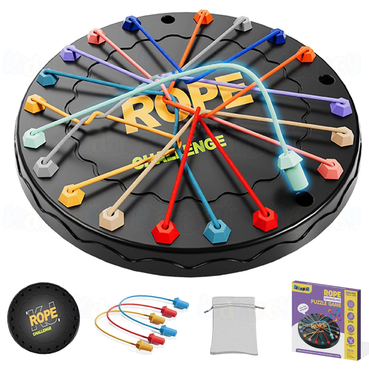 Rope Untangling Puzzle Game