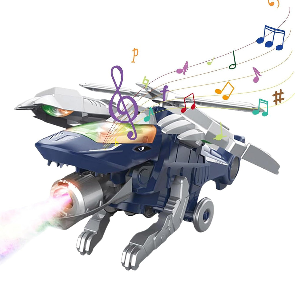 Flash-Spray Go Action LED Musical Chopper